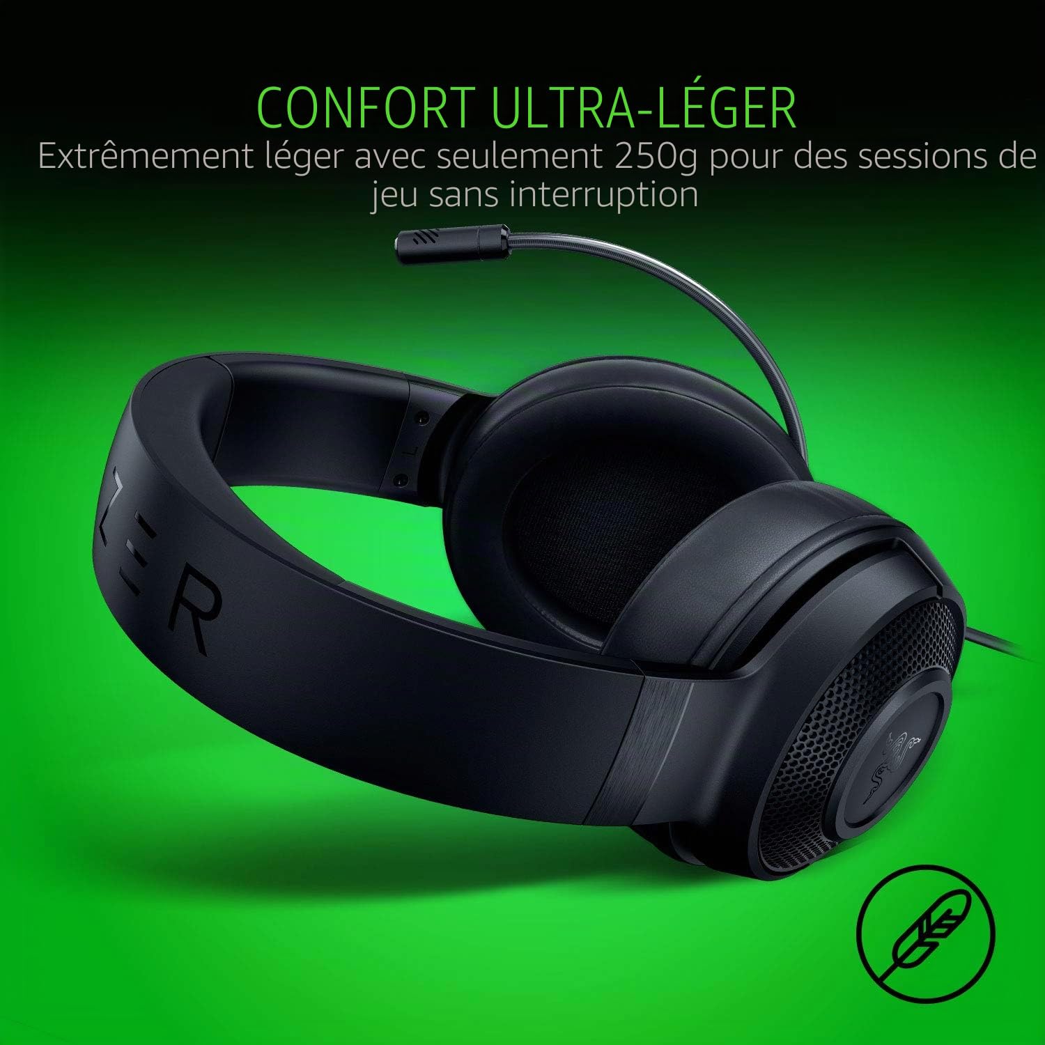 BlackShark V2 X Casque de Gaming avec Son Surround 7.1, Pilote 50 mm