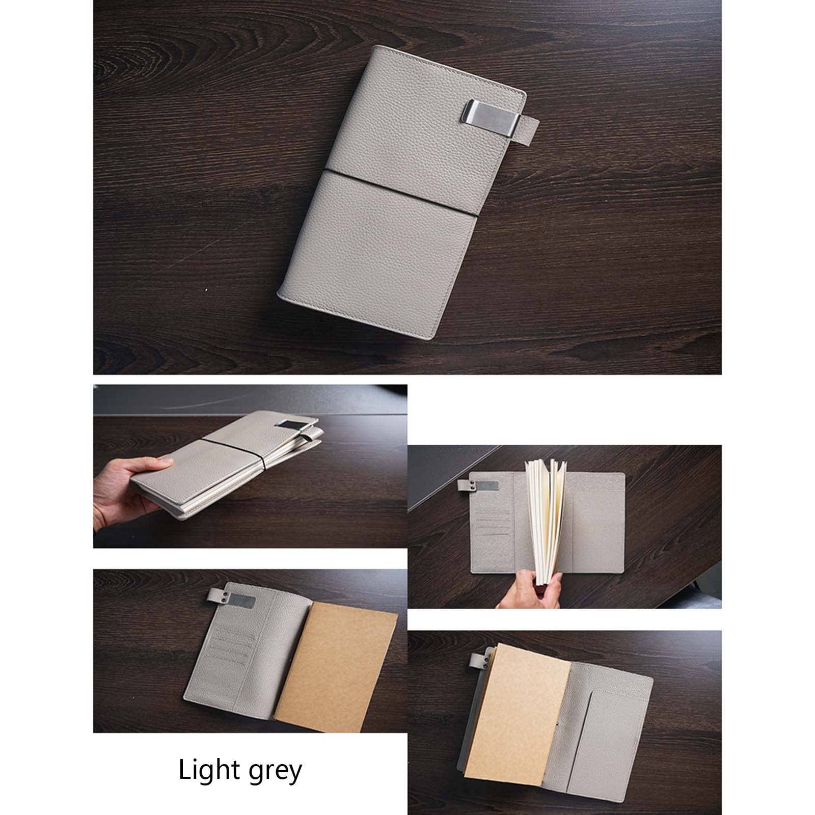 Set di raccoglitori a fogli mobili per diari, fogli di ricambio, porta carte, organizer in PVC, borsa inclusa per il personale
