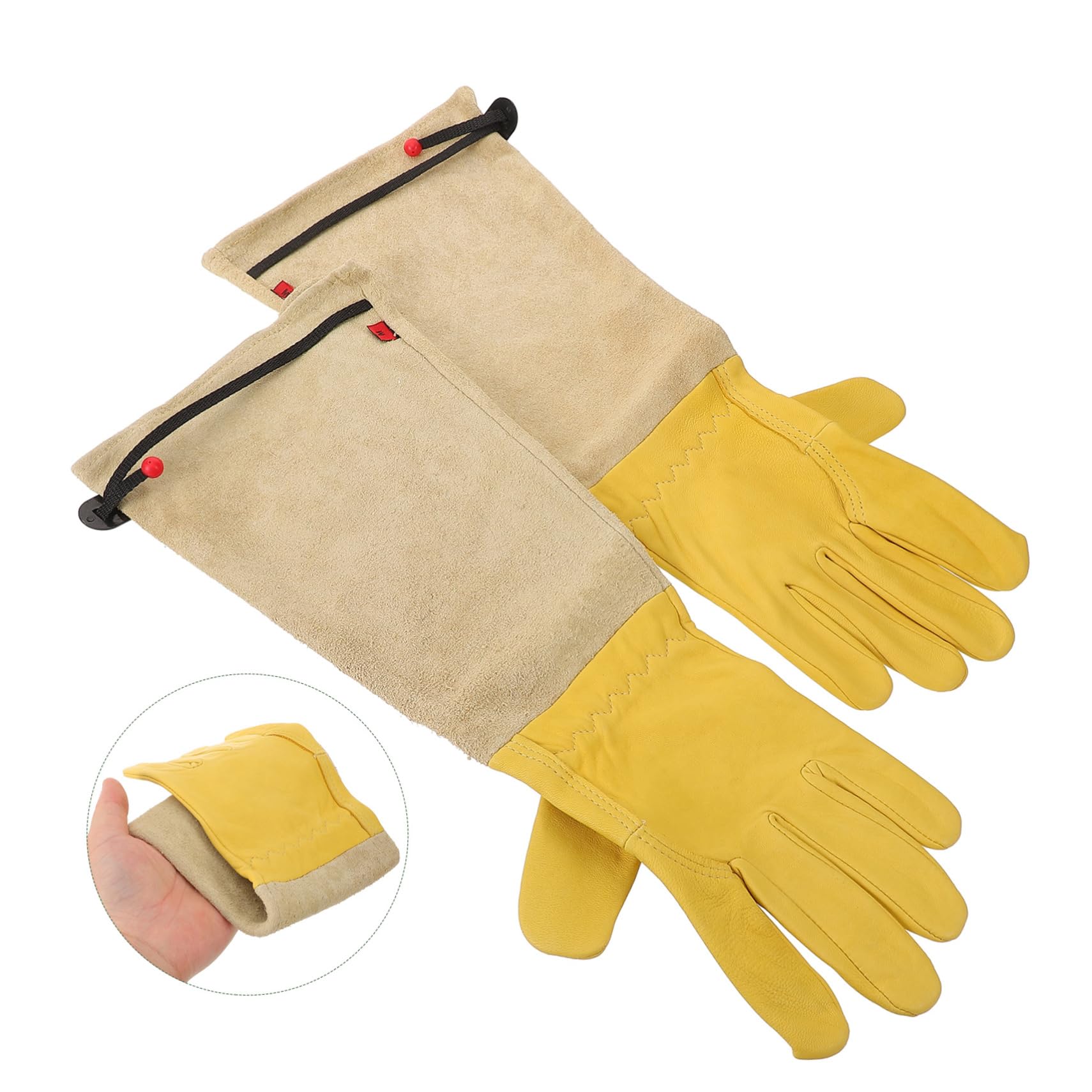 Guantes Protectores De Jardinería Calentador De La Seguridad Laboral Tallando Deber Para El Trabajo Mascota Calificación Frío Equipo Piel De Carnero