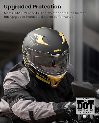 Miniatura 2 de Casco modular para motocicleta de cara completa con doble visera abatible para adultos, hombres y mujeres, modelo 928