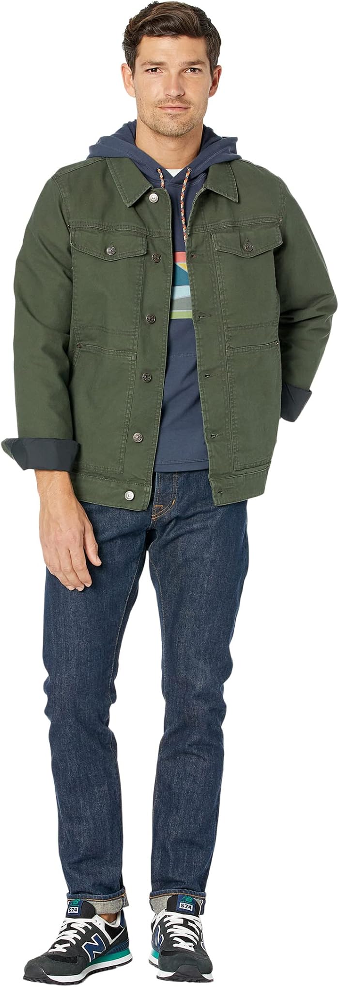 Мужские L.L.Bean BeanFlex Utility Trucker Jacket Regular — фото 4
