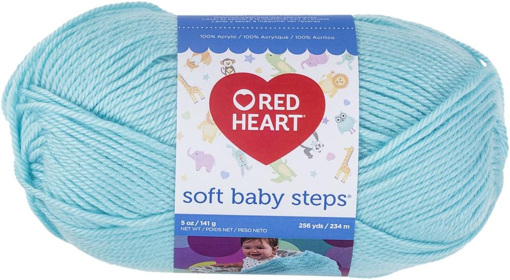 Soft Baby Steps Yarn, Aqua