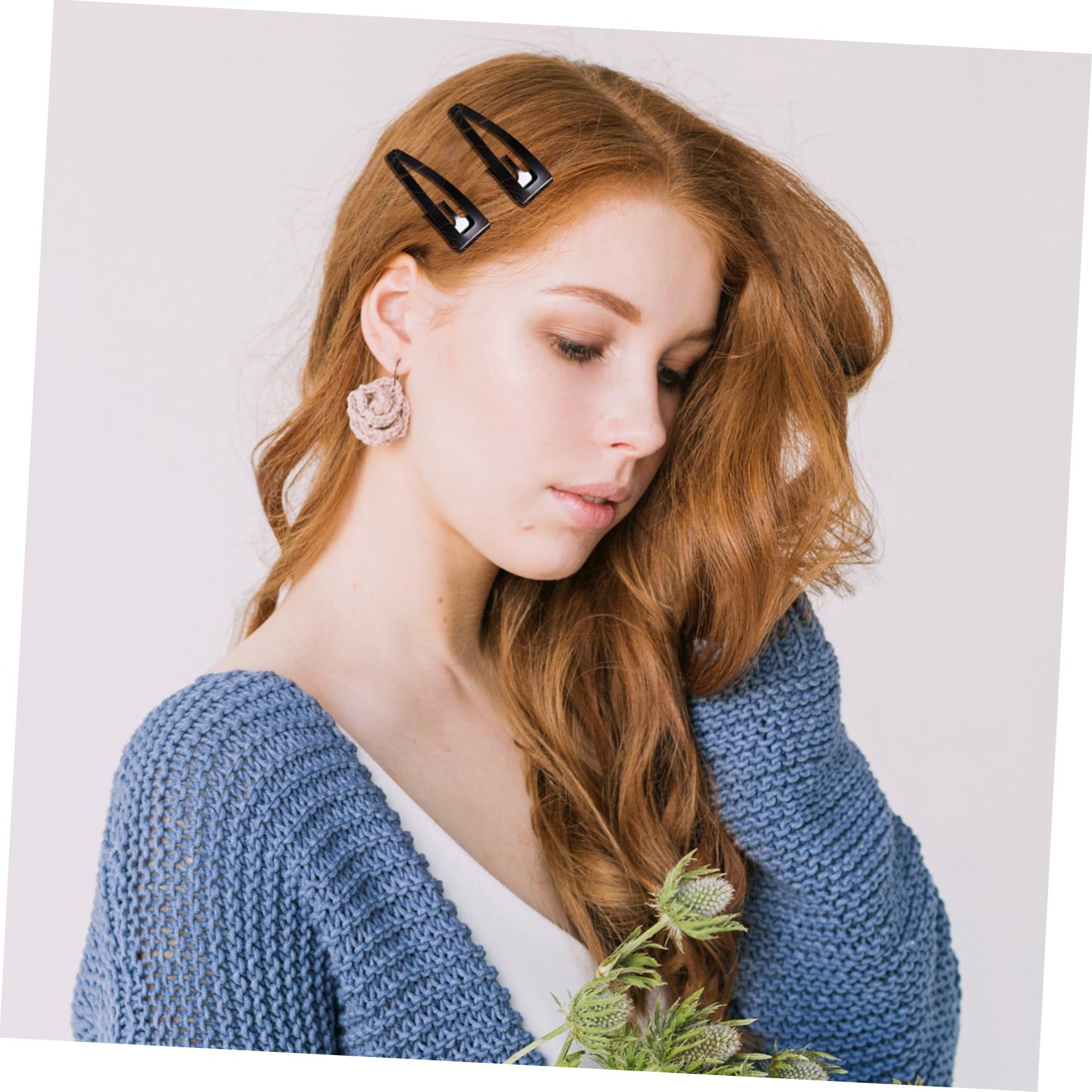 40 Stück Metall Haarspangen Für Mädchen Und Damen Kleine Snap Clips Zum Haarfixieren Langlebige Haarschmuck Clips in Schwarz Roségold Und Vintage Farben Für Alltag Und Fest