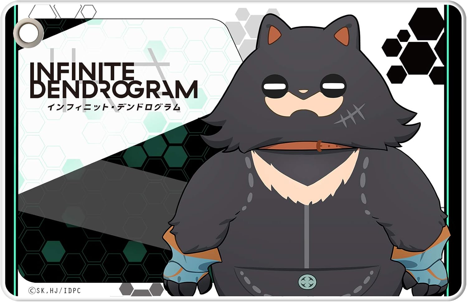 HAKUBA Infinite Dendrogram Character Mode Slim Soft Pass Case, Made in Japan, Commuter Holder, Card Case, Back Window Pocket for Easy Access and Removal, Thin, Compact, Ball Chain Included