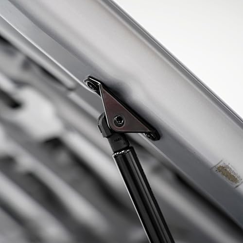 Miniatura 4 de Redline Tuning 21 – 27010 – 02 Toyota Tacoma capucha quicklift Plus Sistema – Postes todo negro con negro revestimiento de hardware