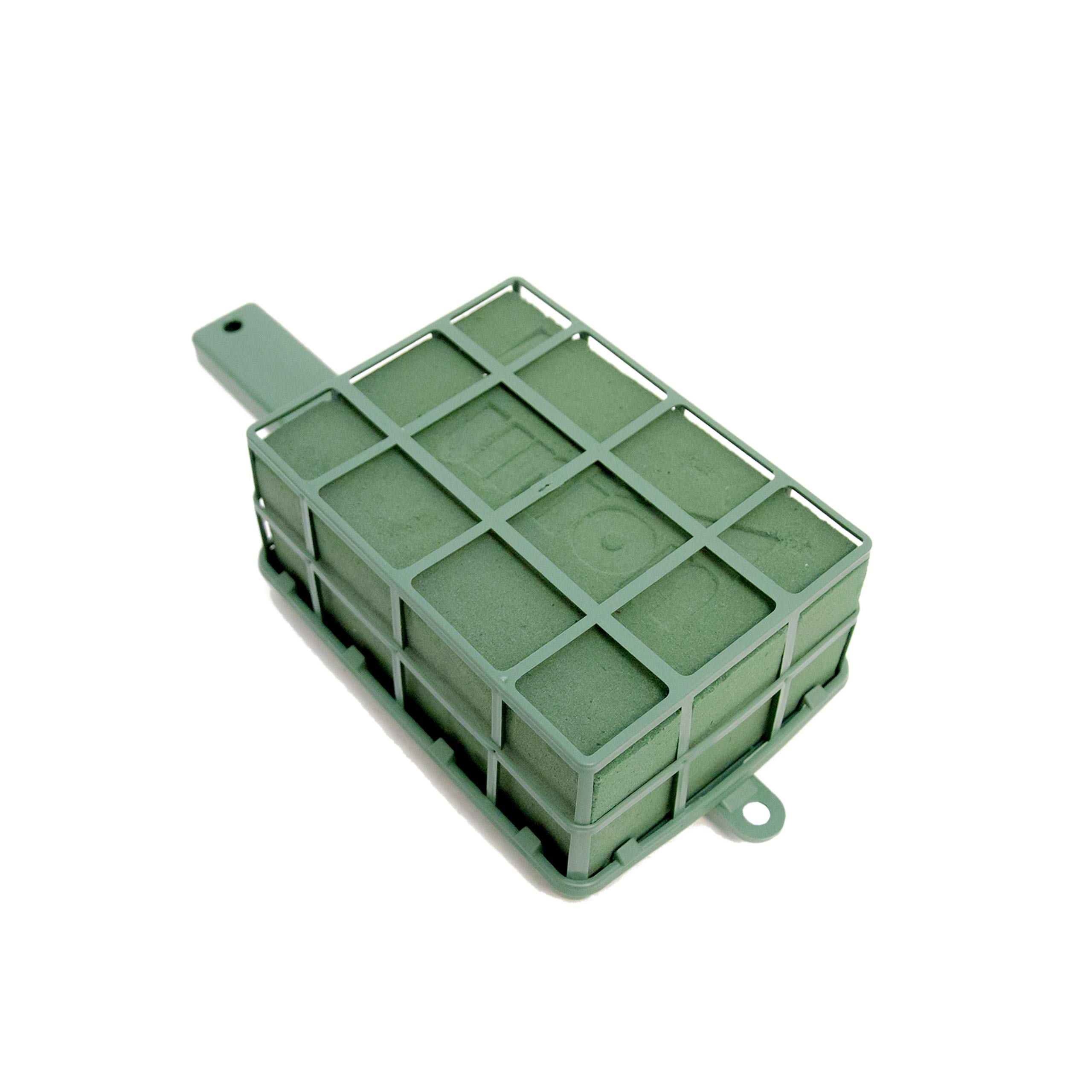 Floral Supplies Green Florette With Handle Smithers Oasis Ideal Floral Foam Mini, Medi & Maxi Sizes - Unleash Your Inner Florist: Florette With Handle Makes Arranging A Breeze. (Florette (Medi), 1 Pack)