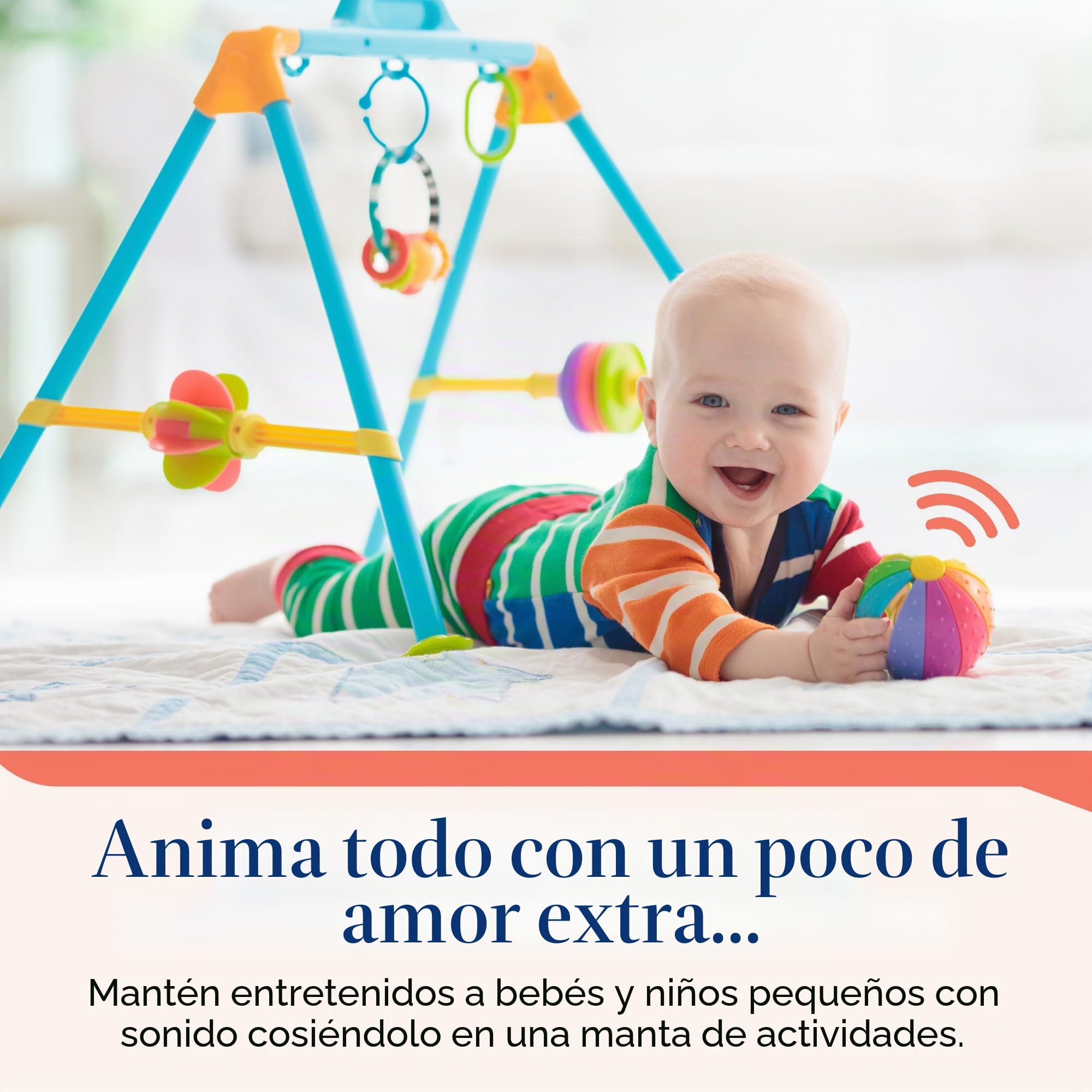 VoiceGift Grabadora de Voz multimensaje de 60 Segundos, graba Mensajes Personalizados para Peluche, Osito de Peluche, muñeca y Almohada, Paquete de 2 (edición estándar)