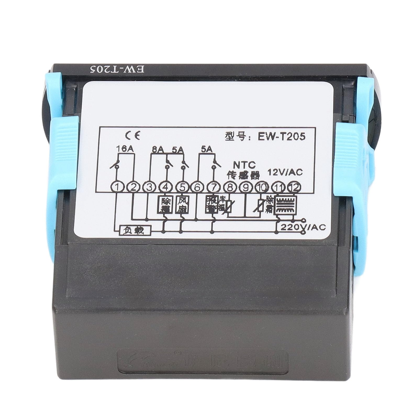 Termostato Digitale con Regolatore di Temperatura Ad Alta Precisione con Design Impermeabile per Sistemi di Conservazione Frigorifera AC12V