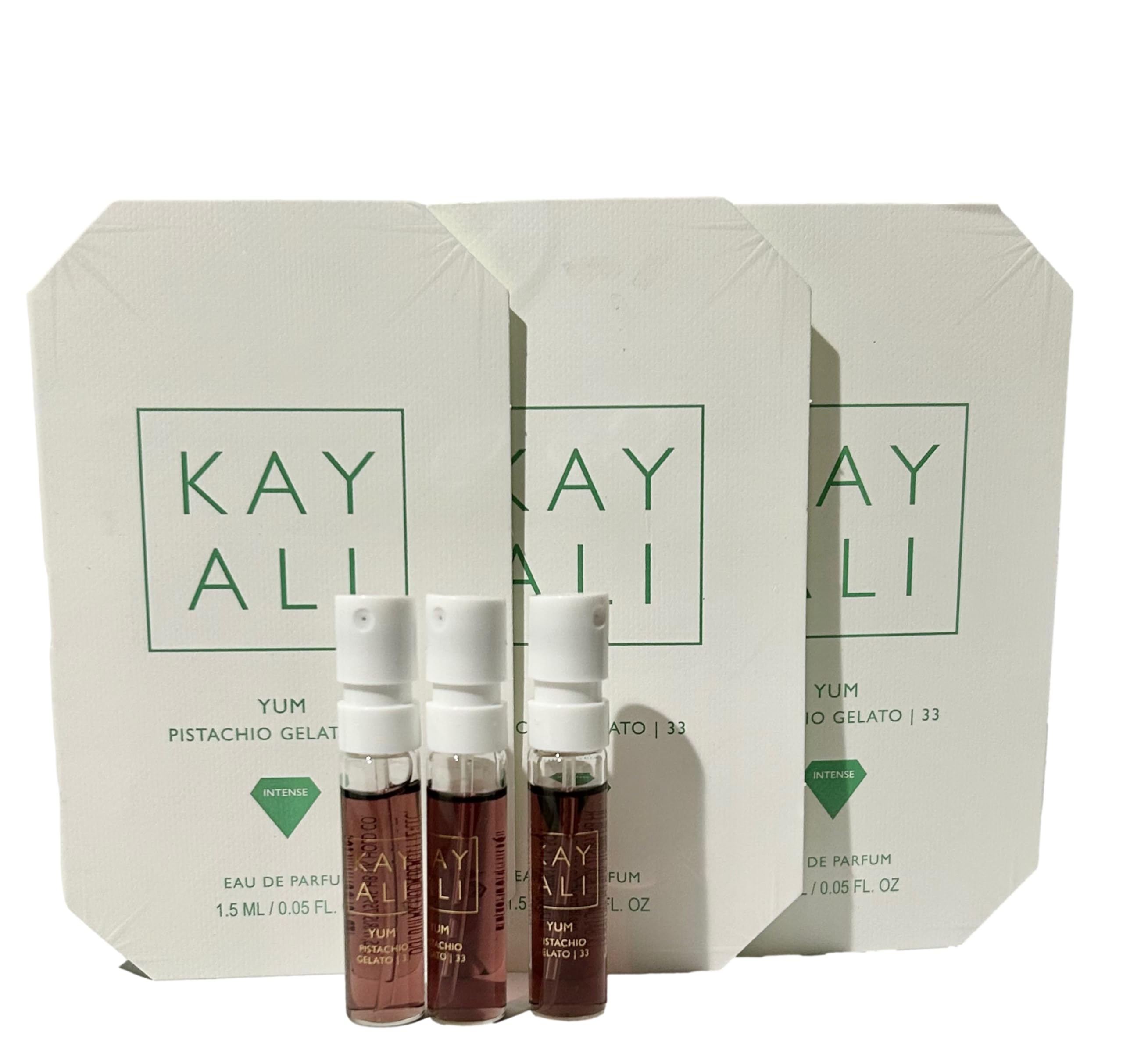 Amazon.com : KAYALI YUM PISTACHIO GELATO 33 Sample EDP 1.5 ml