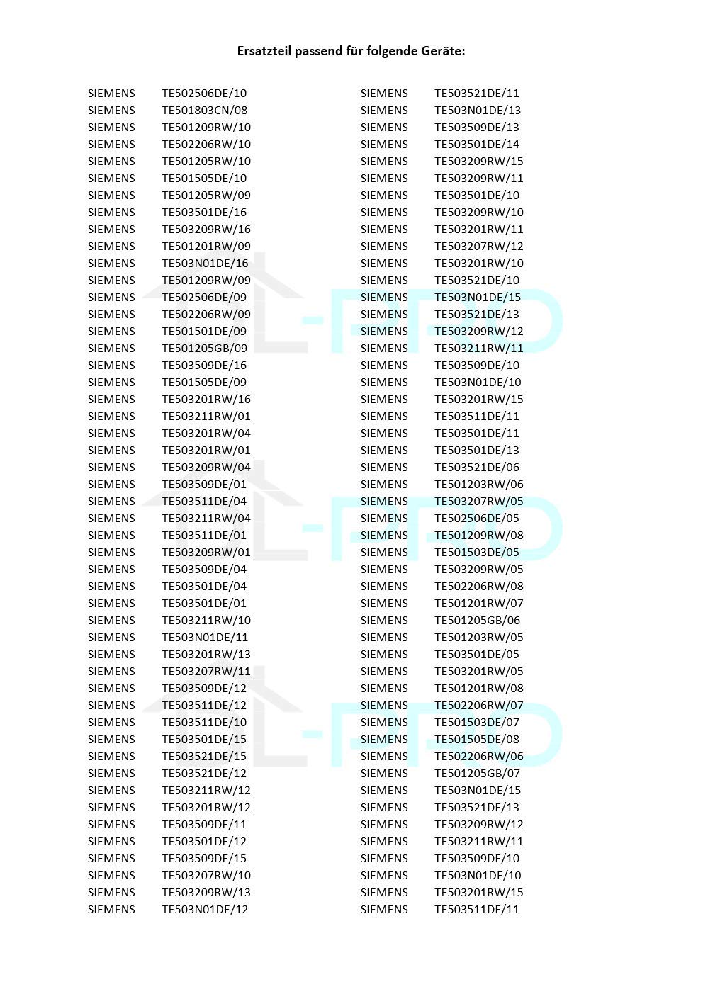 DL-pro EQ5 Brüheinheit/Brühgruppe 11014118 für Siemens Bosch Kaffeevollautomaten – passend für TES50129RW, TE503209RW, TES50351DE u.v.m.