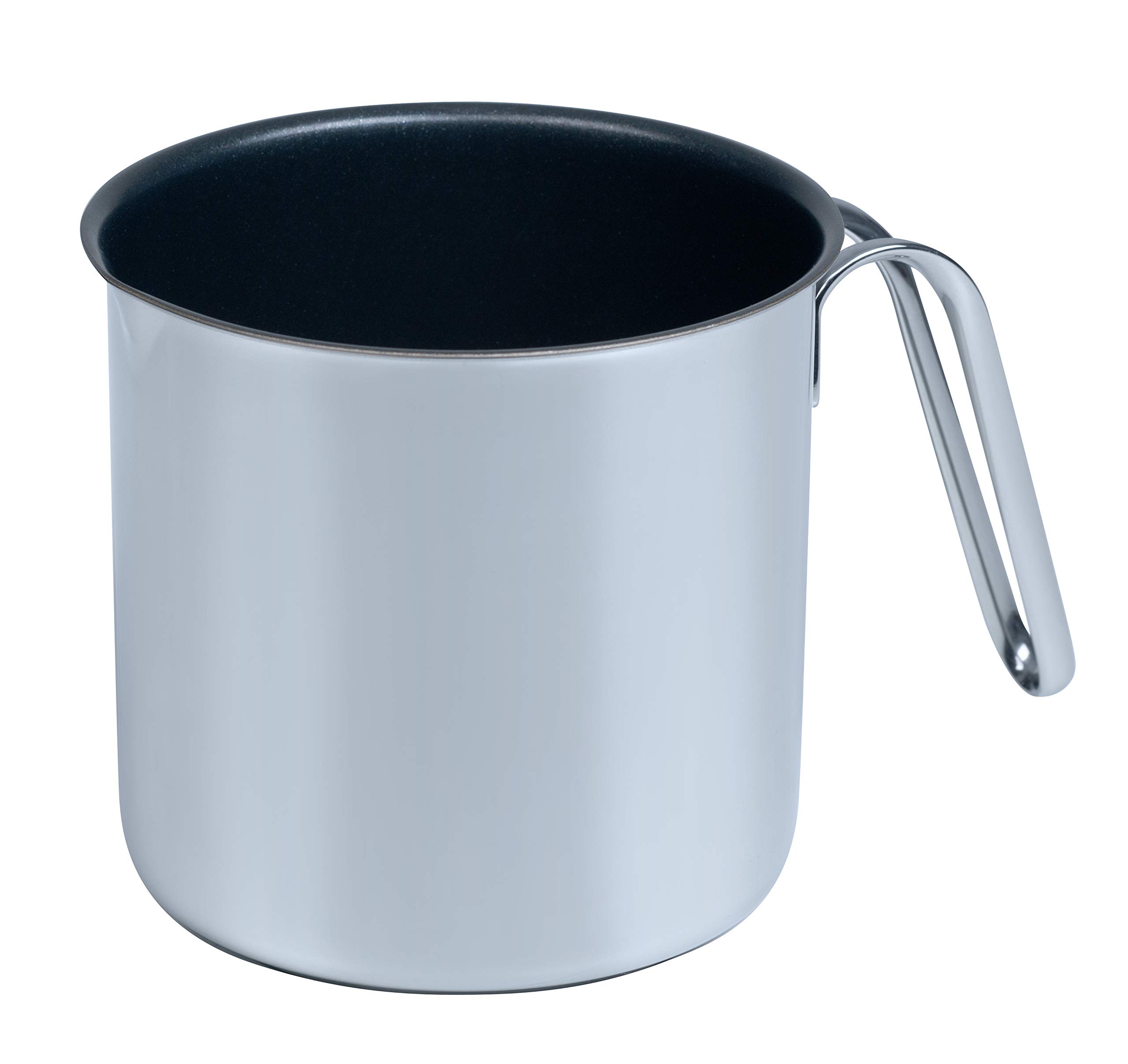 KELOmat, 1901-383, pentola per latte con becco, 12 cm, KM Perfetto, in acciaio inox, 0,499 kg, diametro 12 cm, 16,5 x 13,5 x 13,5 cm