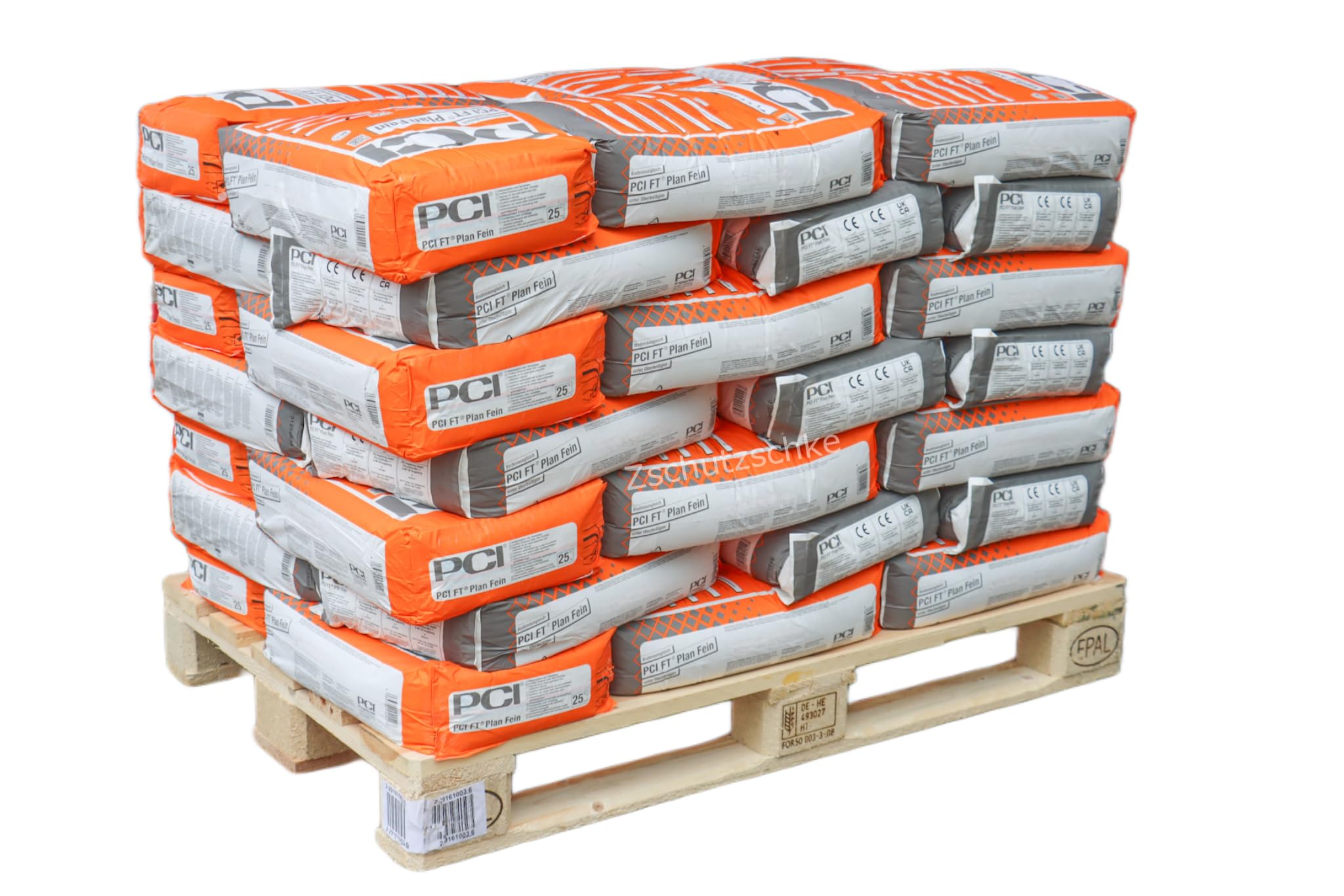 PCI FT Plan Fein 42 x 25 kg Bodenausgleich unter Oberbelägen Fließspachtel Spachtelmasse Sika