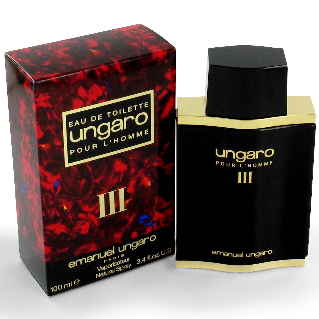 EMANUEL UNGARO Ungaro III Eau de Toilette spray 100ml 3,4oz
