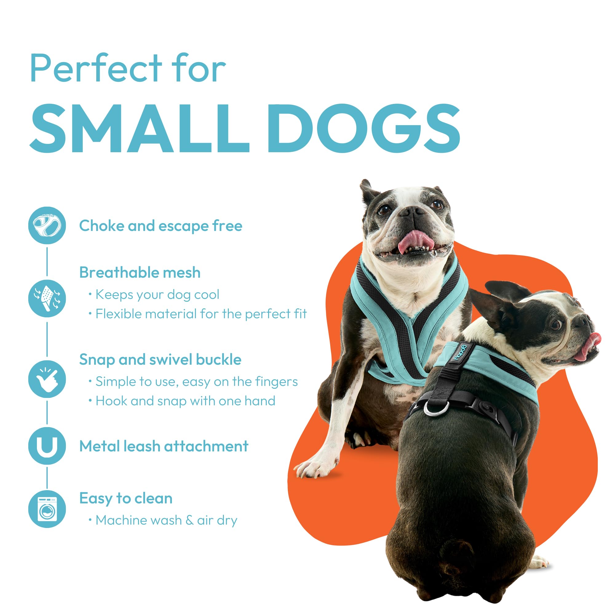 Xsmall Dog Harness PetVogue Comfort Step In Dog Harness Easy To