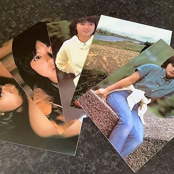 Amazon.co.jp: 5)80202) 薬師丸ひろ子 L判写真10枚set 昭和