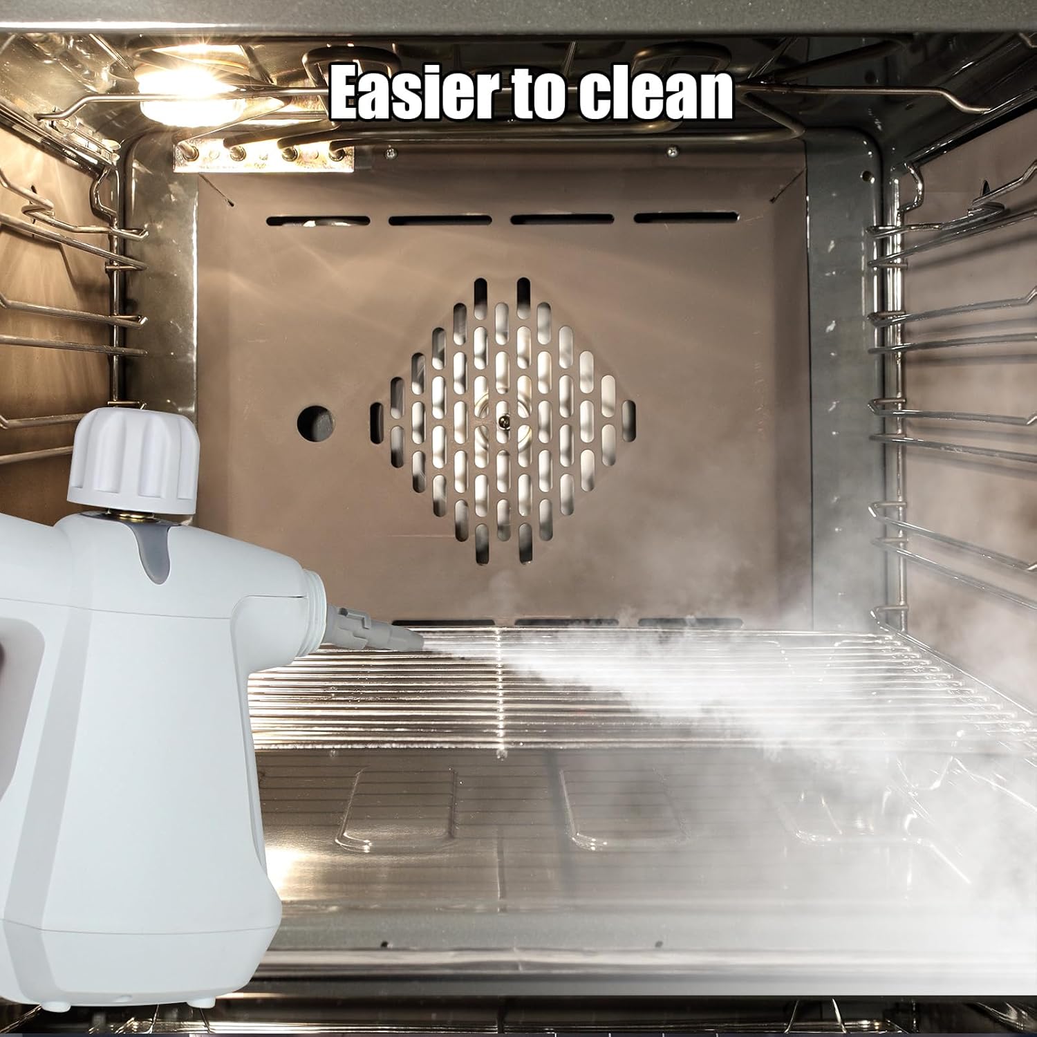 Handheld Steam Cleaner, Multi-Purpose Portable Steamer for Home, Complete Kit of Accessories for Cleaning Floor, Upholstery, Grout and Car - Image 7