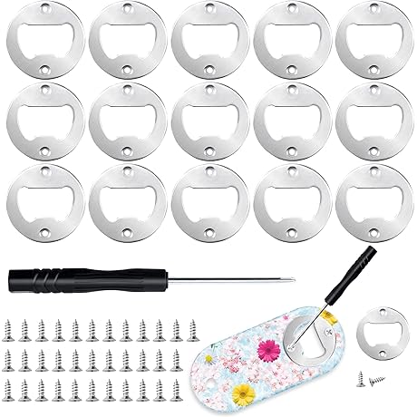 15 Sets Resin Bottle Opener Mold