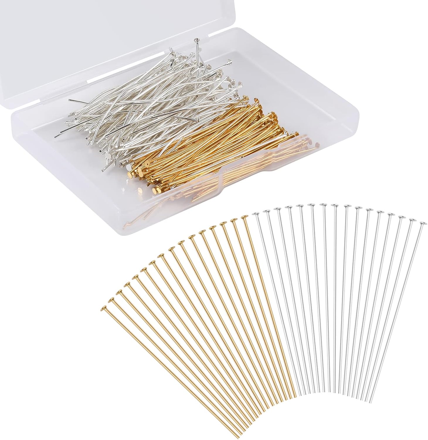 Épingles à Tête Pour Bijoux En Cuivre - Jewelry Essentials - Lot De 2 - Neufes