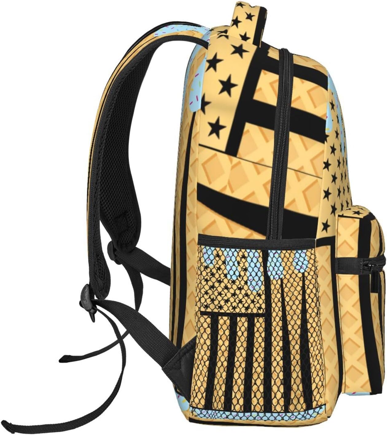 Baseball Home Plate Drip Game Day Backpack Lightweight Laptop Daypack Travel Double Shoulder Bag For Women Men