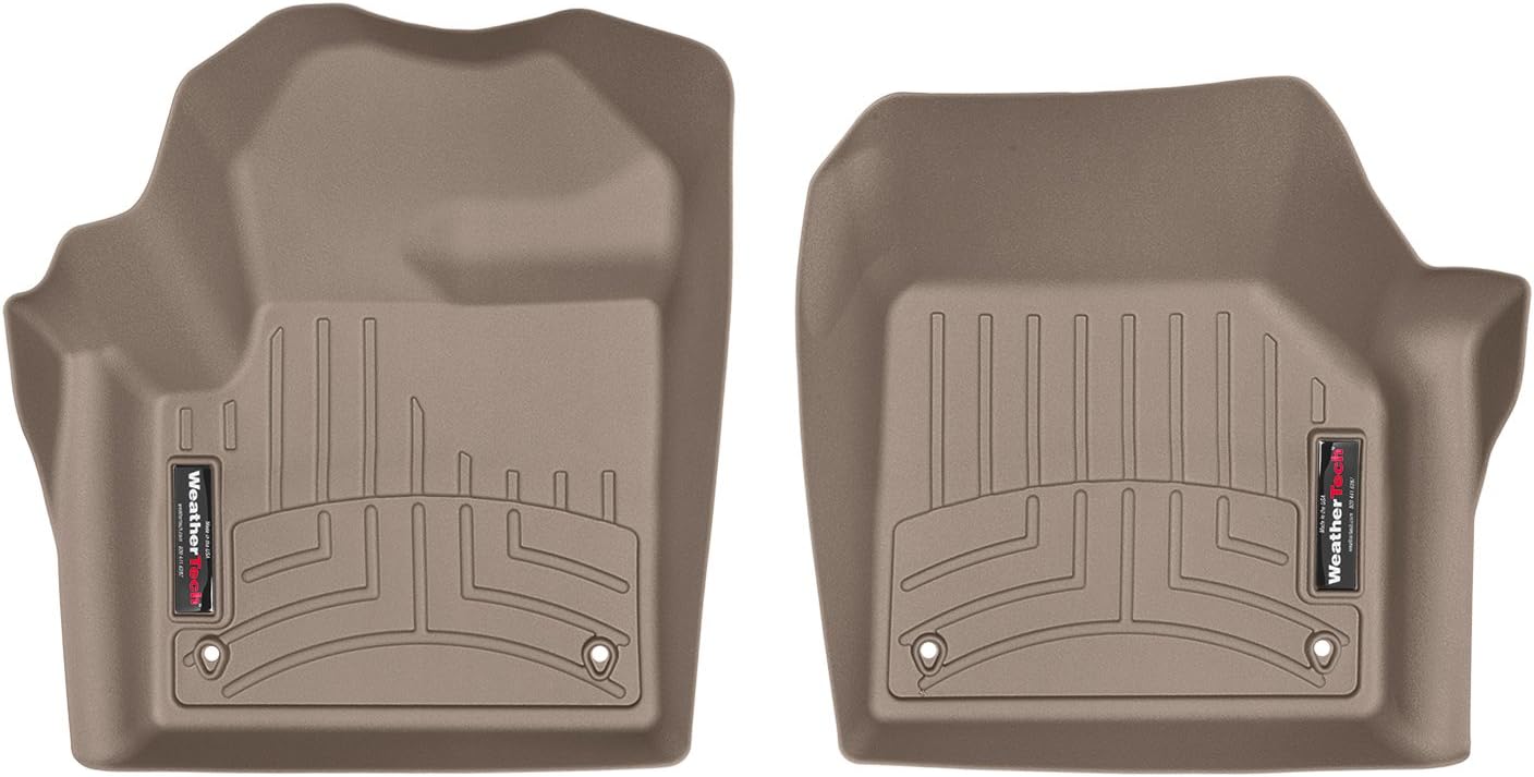 WeatherTech Custom Fit FloorLiners for Land Rover Rover Discovery Sport - 1st Row (447961), Black