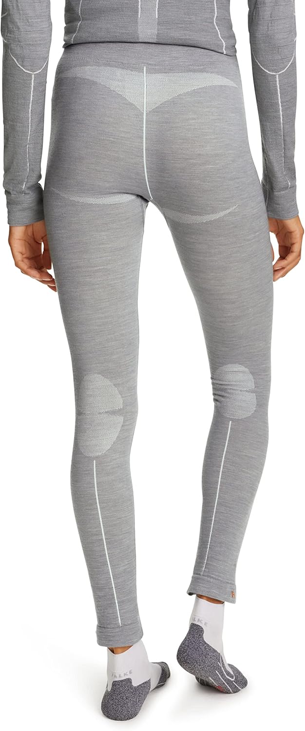 FALKE Women's Wool Tech. Long Base Layer Bottom, 1 Pair