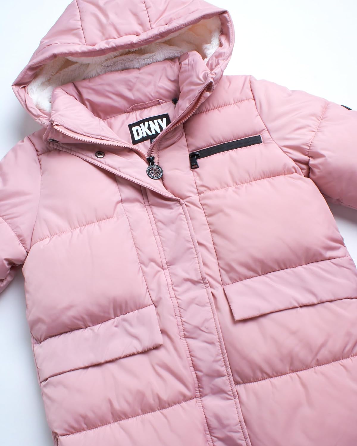 dkny parka coat womens
