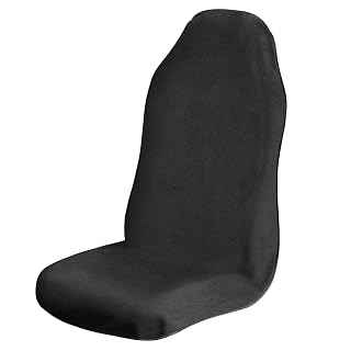 Wasserdichter Autositzschoner für Vordersitze, Autositzbezug Universal, Fahrersitz Schonbezug Schweißschutz Sitzbezüge für Autositz LKW, SUV, ideal für Training Laufen, Strand und Wandern - Amazon product rated Grade B
