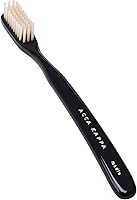 Vista 1 de Acca Kappa Vintage Cepillo de dientes negro con cerdas de nylon medias estilo retro y mango ergonómico