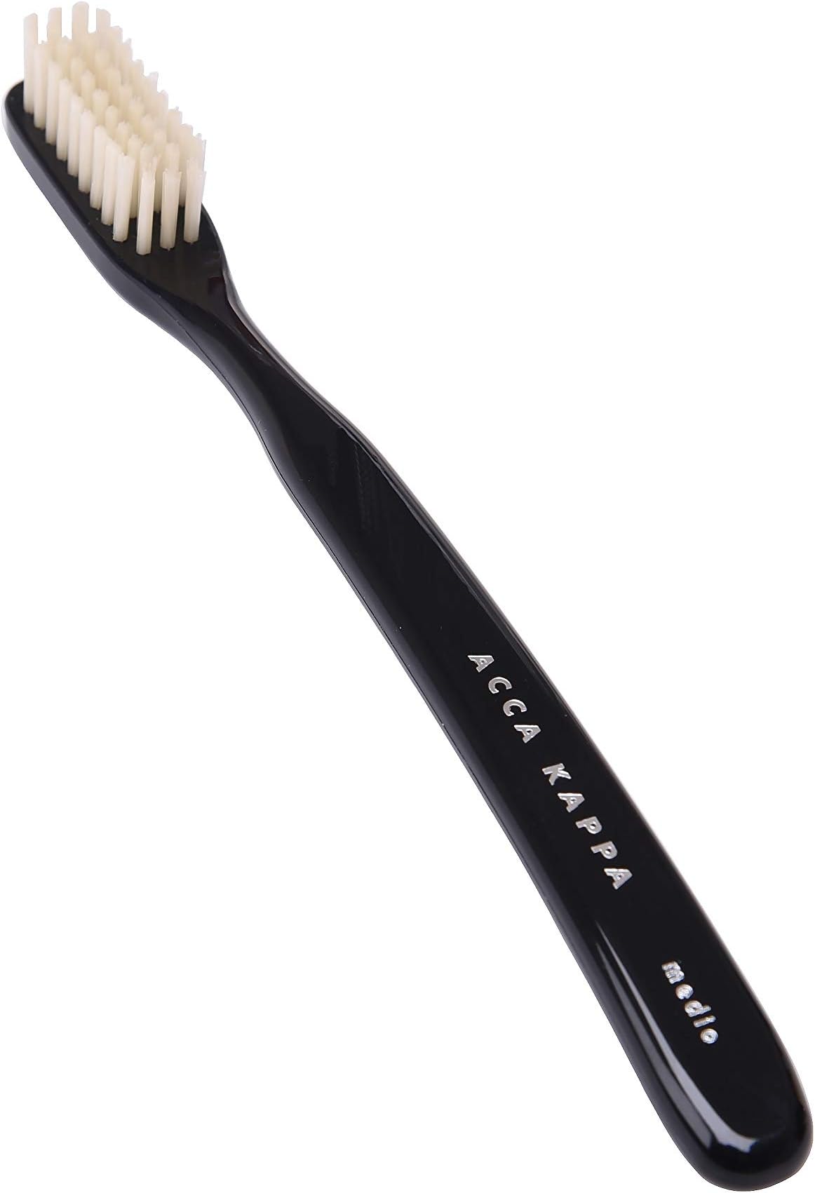 Vintage Black Toothbrush Medium Nylon