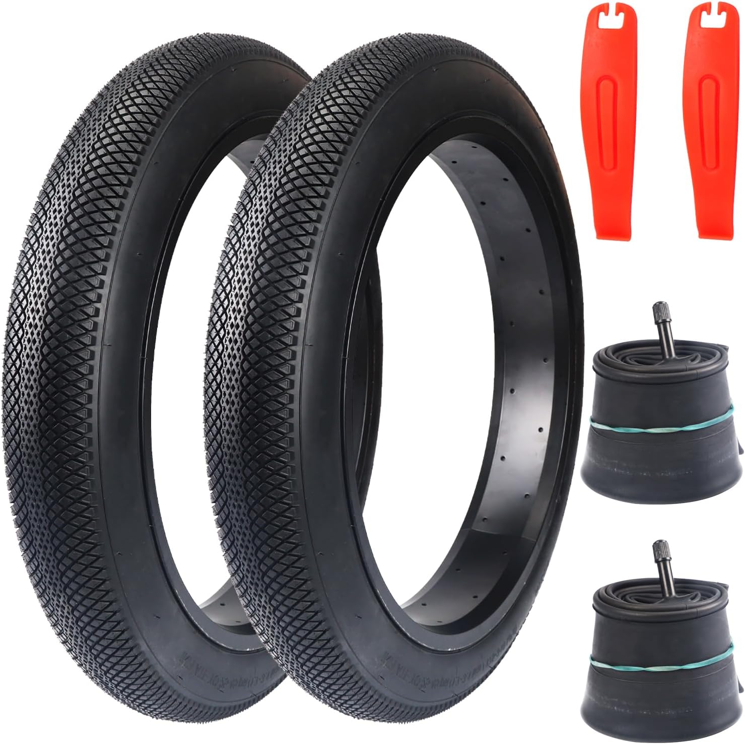 20/24/26 X 3.0 Inch E-Bike Tires Bike Fats Tire Bicycle Tyre Folding Bead Tires Appropriate with 20″ 24″ 26″ Broad Mountain Snow Bicycle Electrical Bike Electrical Tricycle