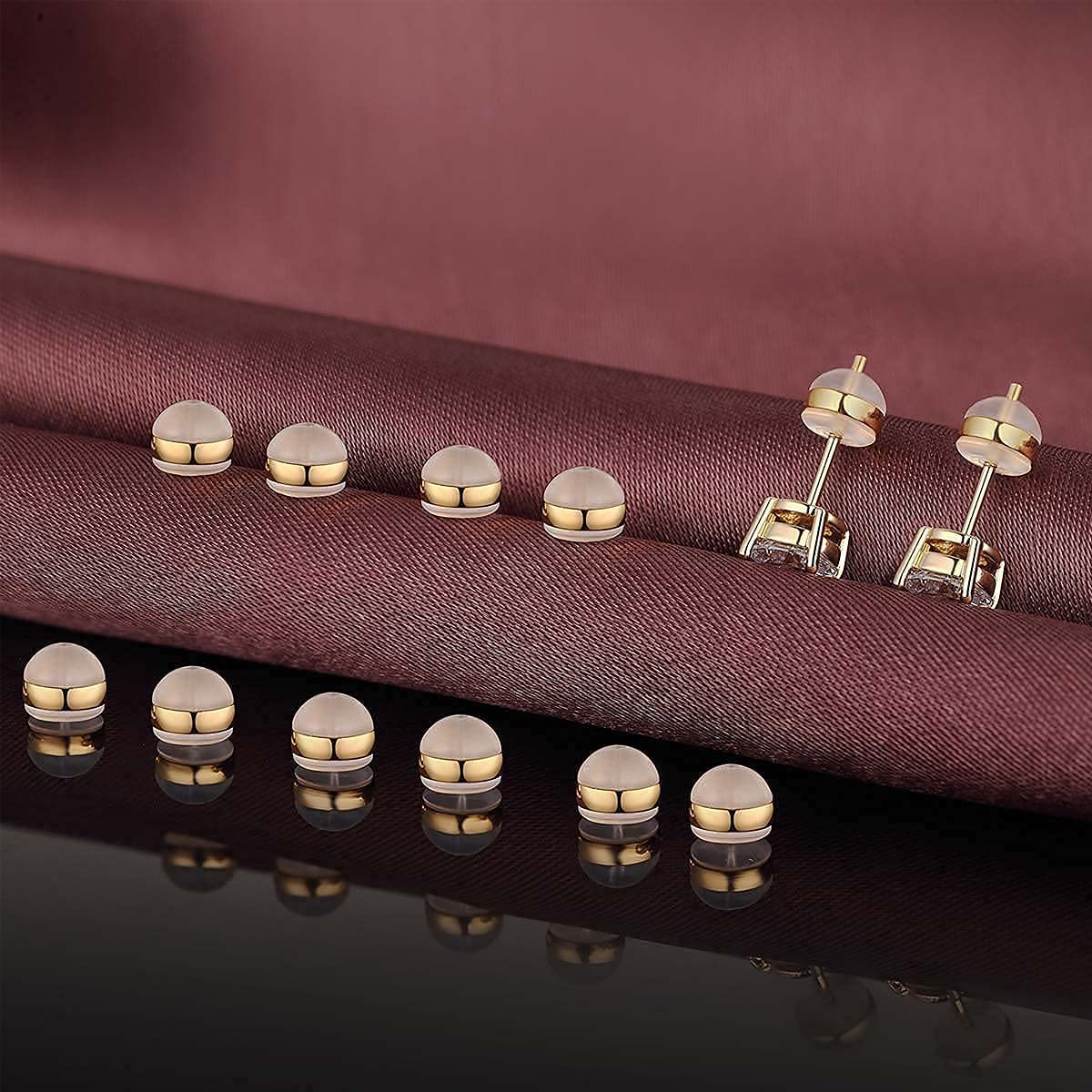 Lot De 18 Boucles D'oreilles à Tige En Hypoallergénique Cœur HELIX