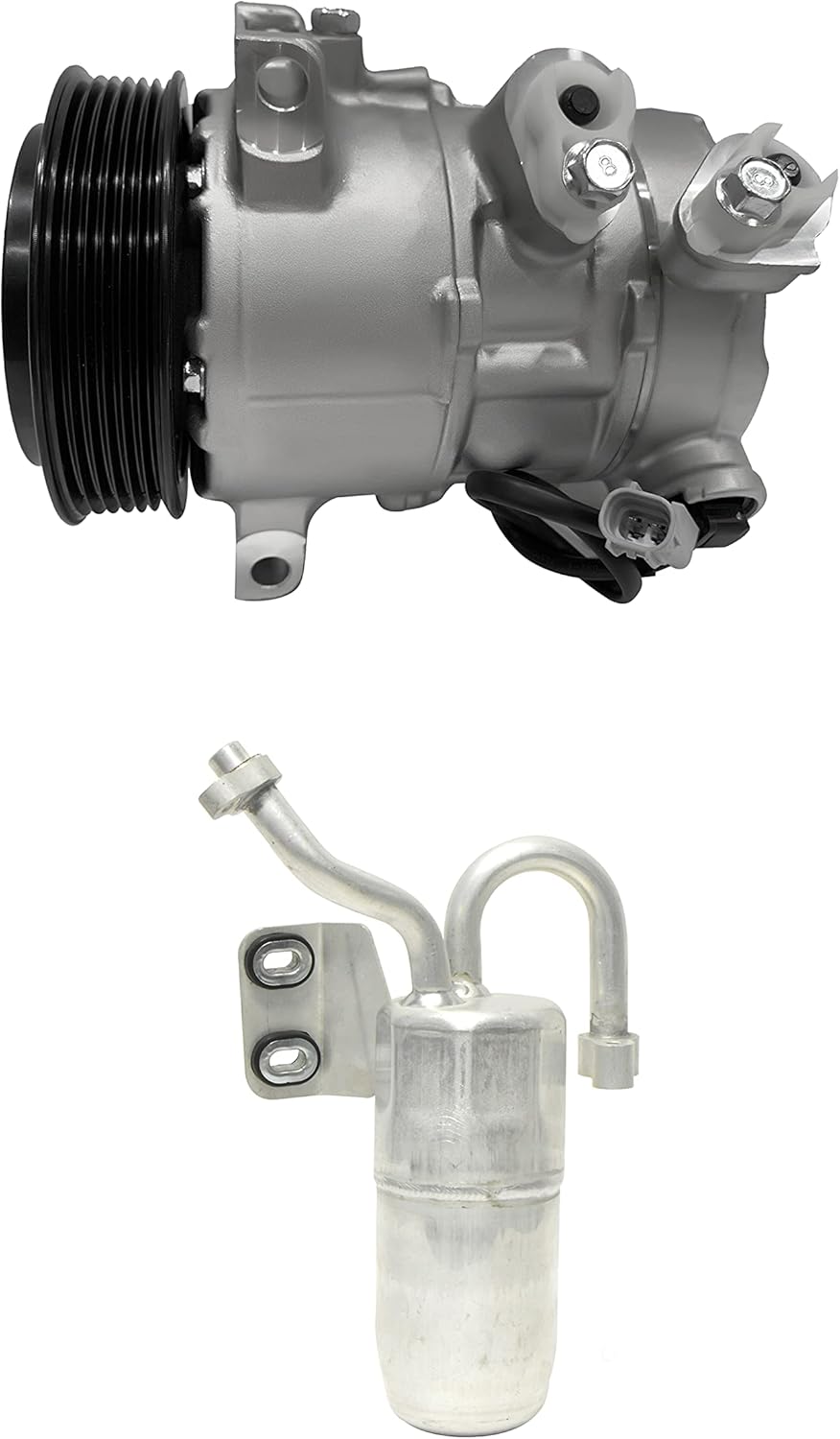 RYC New AC Compressor and A/C Clutch Kit KT DI88N