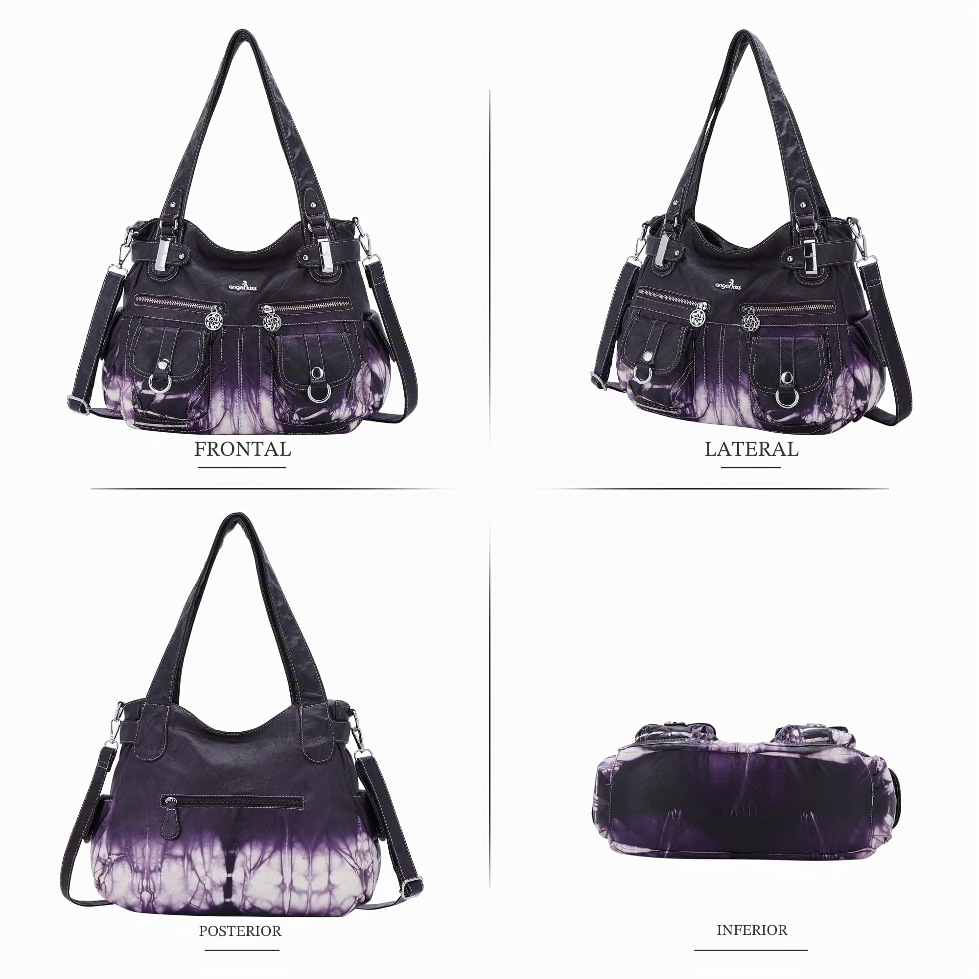Angel Kiss Handbag With Crossbody Strap - Bolso tipo bandolera Mujer