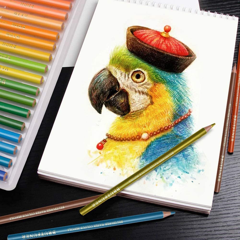 SYGA 120 Water Soluble Colored Pencil Set Full Set Of Drawing Painting Tool Beginner Drawing Supplies Box Pack Student Gift 2