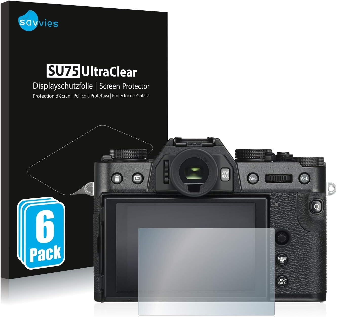 ULBTER Displayschutz schutzfolie für Fujifilm XT5 Fuji XT5 screen