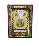 Royal Tara Scottish Playing Cards Set Thistle Design Board Games for Teens Adults Friends Family (W 2.63