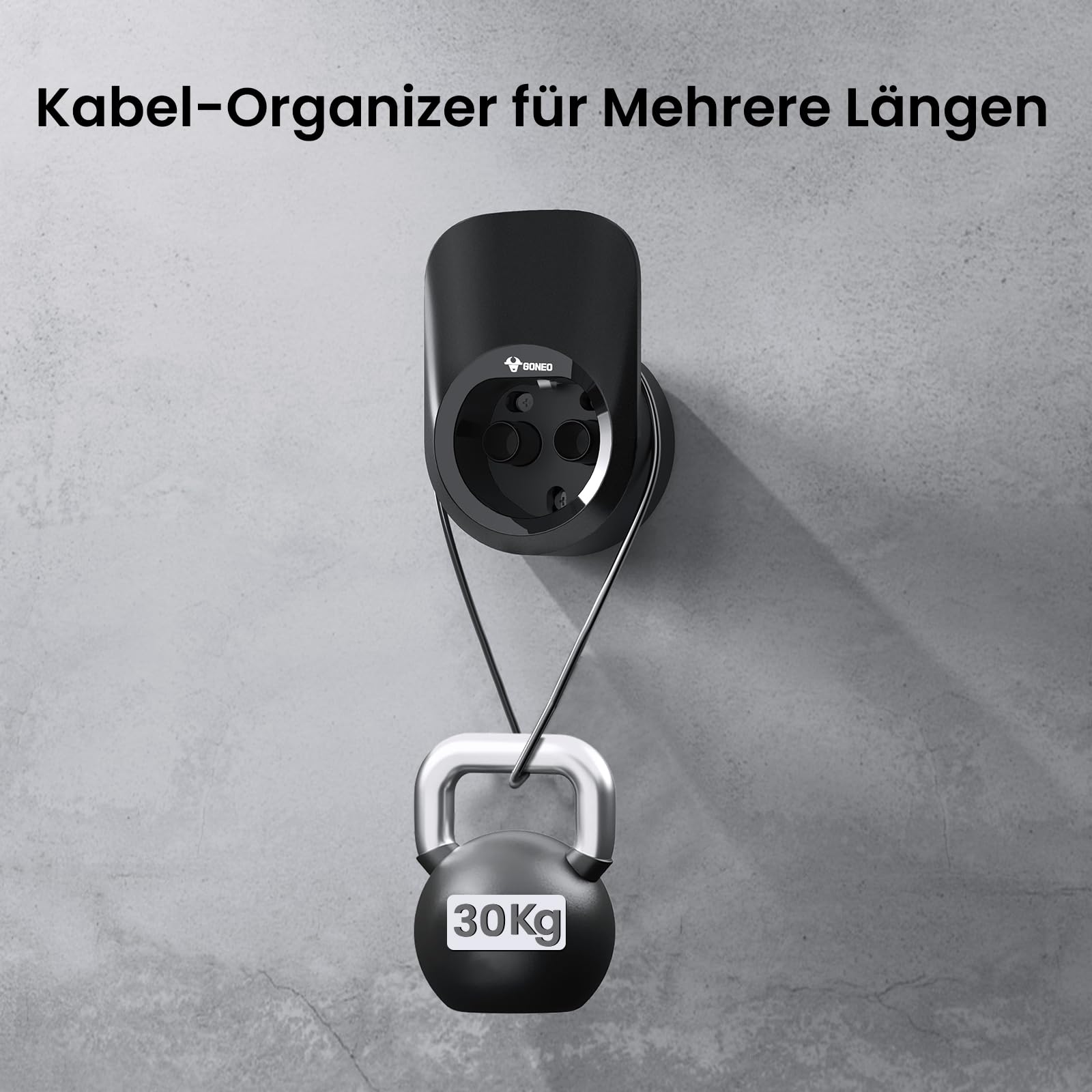 Ratio EV Kabelhouder met Type 2 stekker houder | 32406