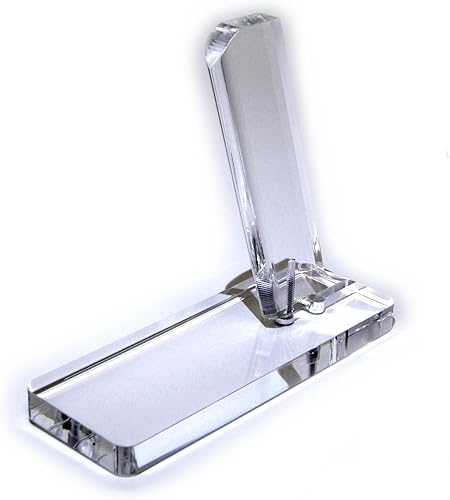 Soporte de exhibición de acrílico transparente de la pistola de la sola pila estupenda de 38 y 29.5 ft m