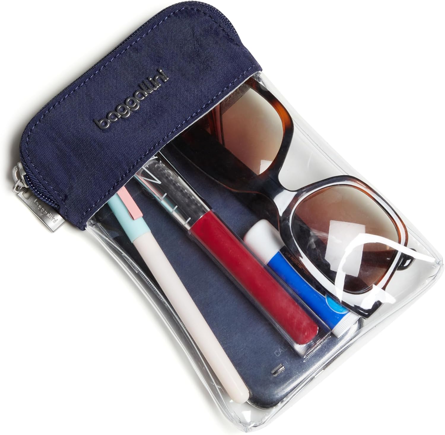 Baggallini womens Clear Explorer Crossbody - Image 5