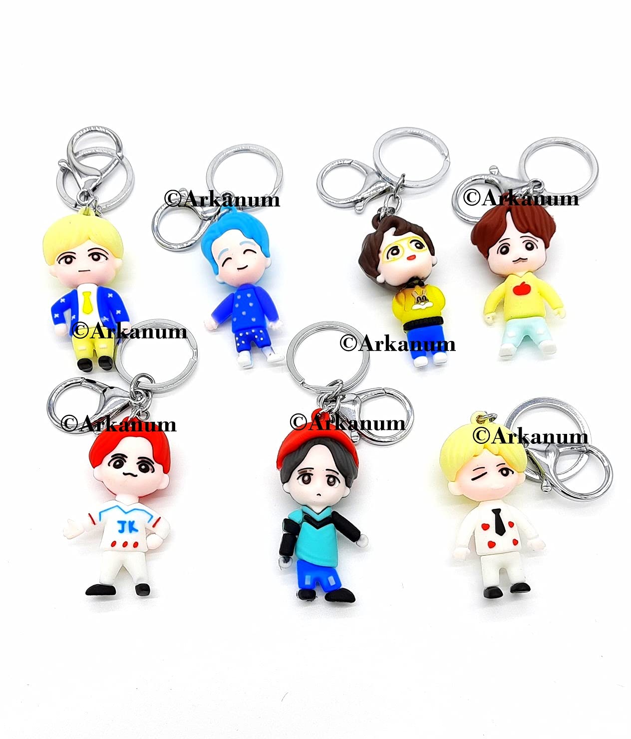 Arkanum Cute BTS BT21 RM SUGA V Jungkook Jimin, Jin J-Hope