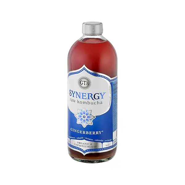 Synergy The Real Kombucha, Gingerberry - 48oz 5