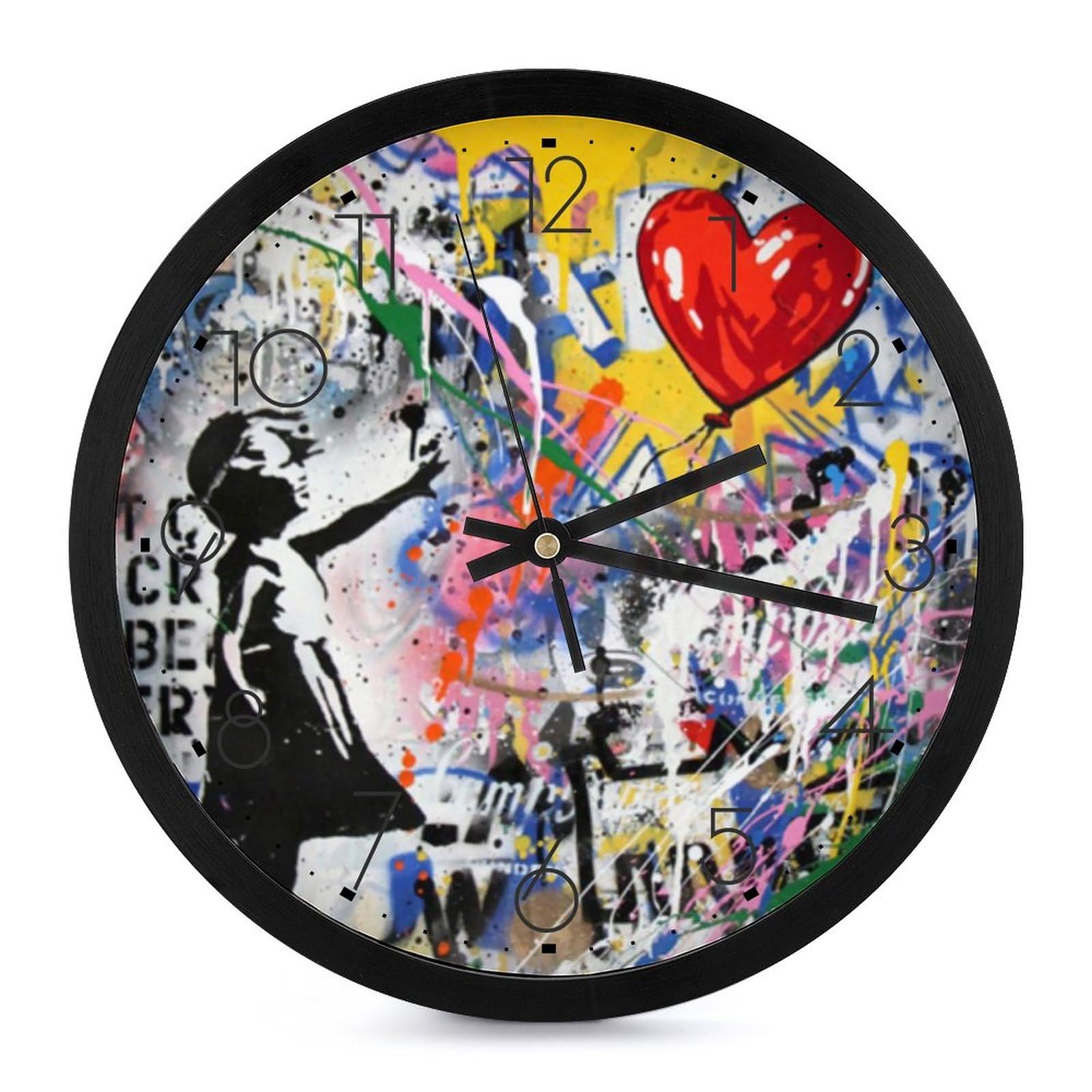 バンクシー 壁掛け時計 Banksy WALL CLOCK BOMB HUGGER 2nd made バンクシー 壁掛け時計 Banksy WALL CLOCK BOMB HUGGER 2nd made