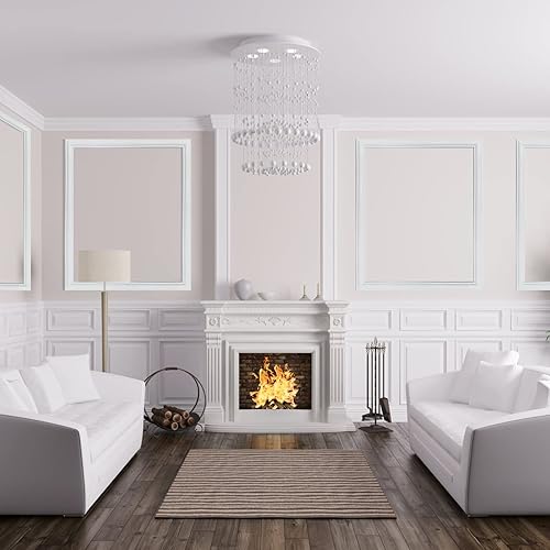 Miniatura 6 de Moldura flexible de pared, tira de borde de pared 3D autoadhesiva, 10 pies de despegar y pegar para azulejos de borde de azulejos, borde de