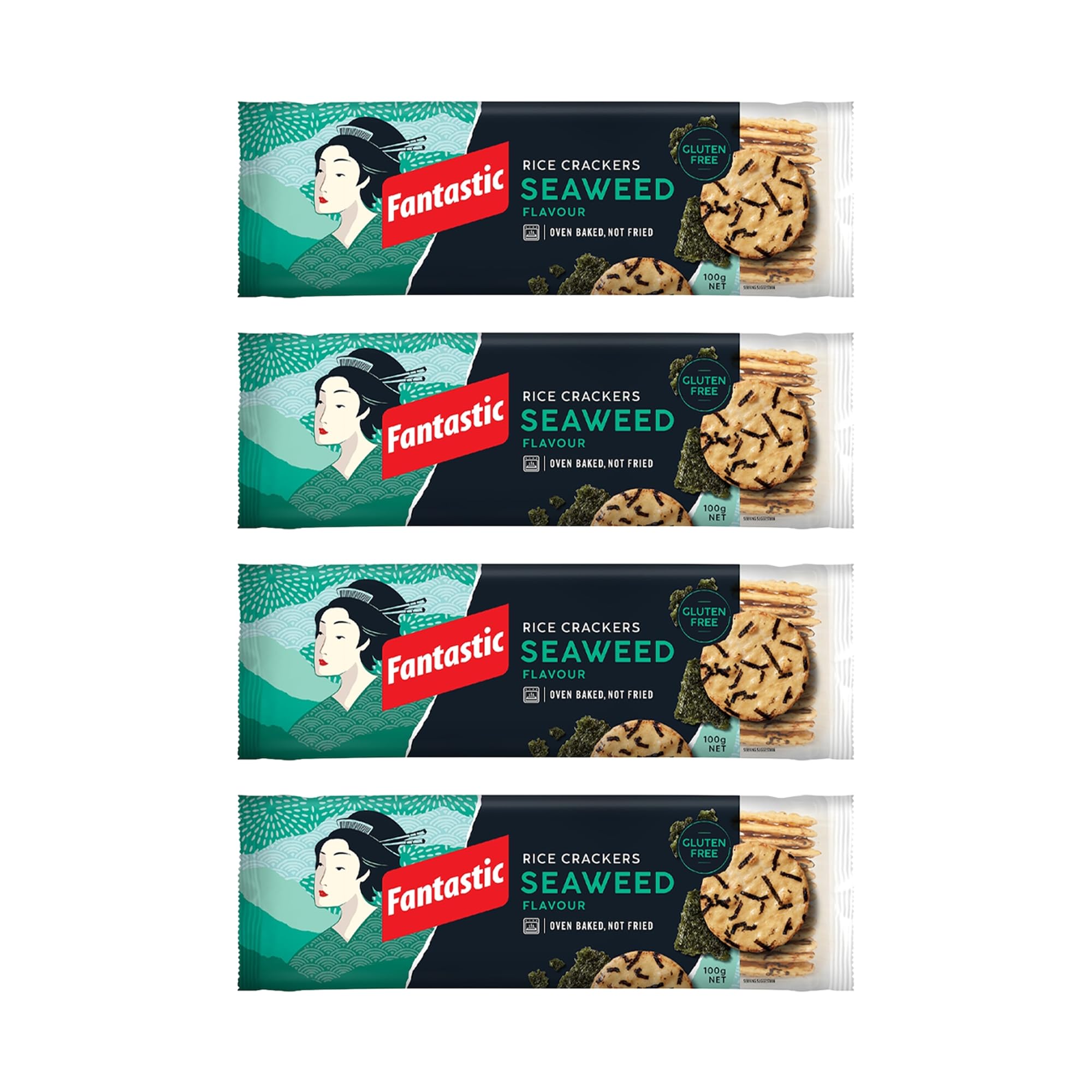 Rice Cracker Seaweed 100 gm