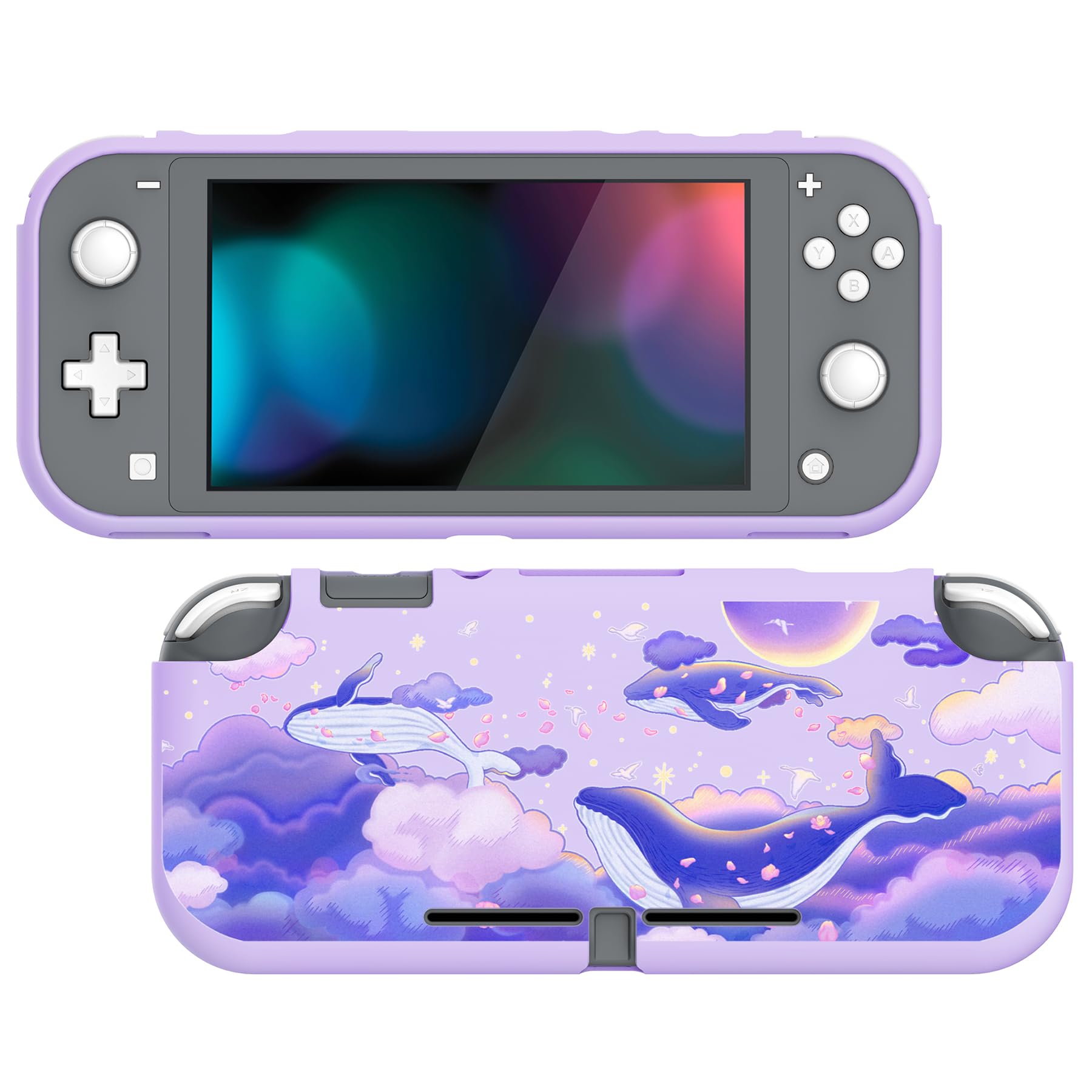 PlayVital Protective Case for Nintendo Switch Lite, Soft TPU Cover for Switch Lite Accessories - Magic Wings — view 35