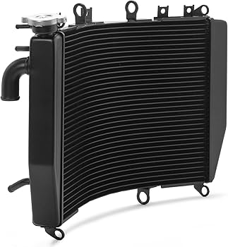 TARAZON Radiatore in Alluminio compatibile con KAWASAKI Ninja ZX9R