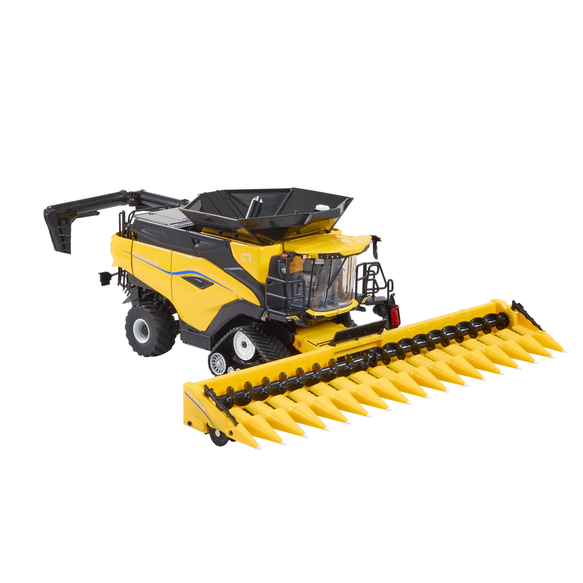 Britains New Holland CR11 Mähdrescher-Modell, präzises Druckguss-Sammlerstück, detailreiche Nachbildung mit drehbaren Teilen, Robustes Landwirtschaftsspielzeug für Sammler & Kinder.