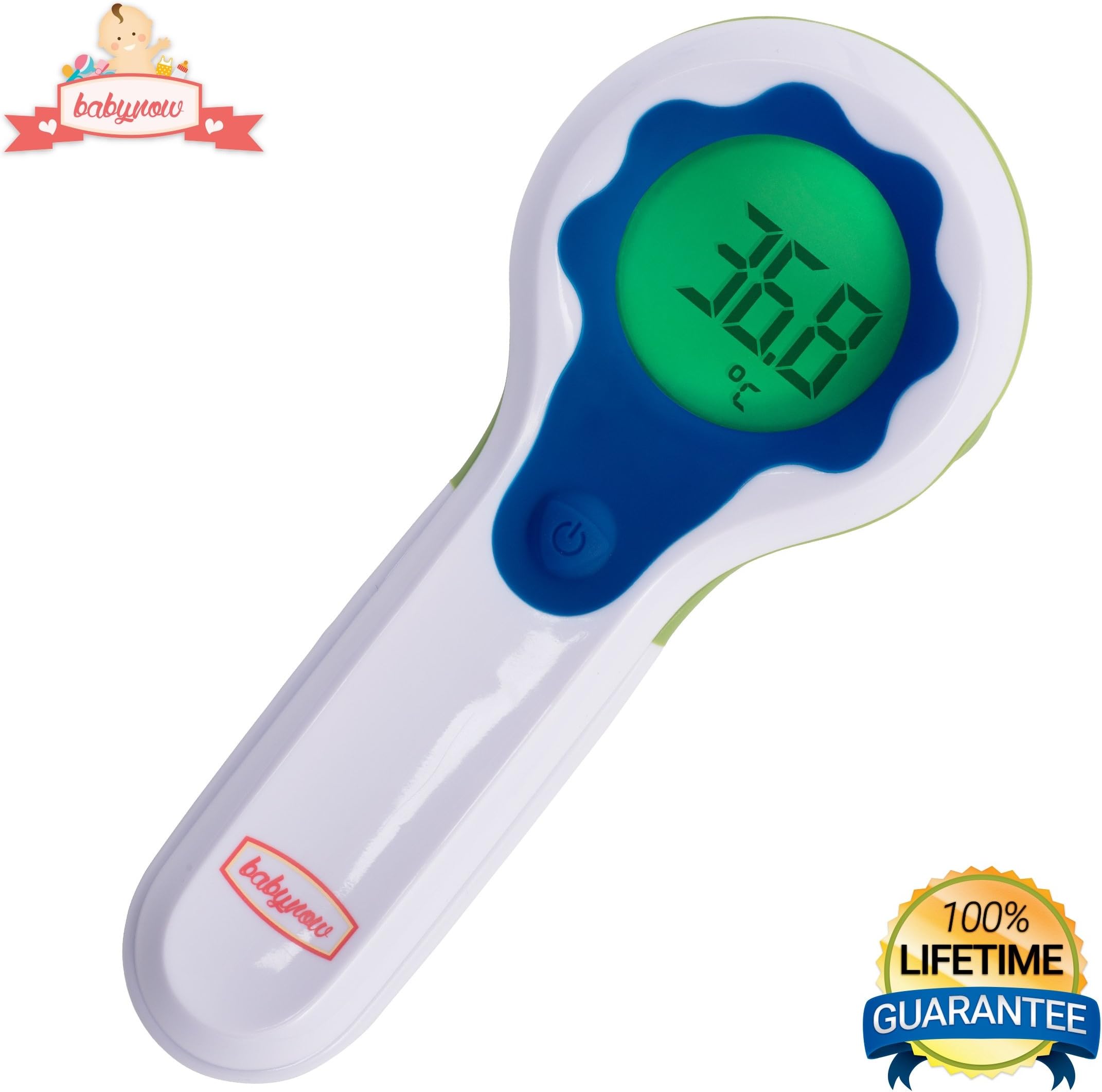 Babynow Digital Infrared Forehead Thermometer Non-Contact Thermometer Delivers Rapid, Accurate Results with Quick Touchless Temporal Scan
