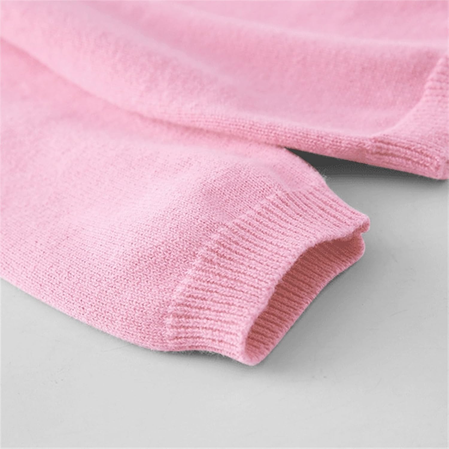 Girls Crewneck Cardigan Long Sleeve Children Button Cotton Sweater Uniform Sweaters for Little Girls