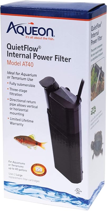 Quietflow Internal Power Filter,Black